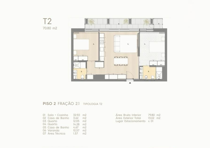 Apartamento T2 – Antas, Porto (Piso 2) — Antas, Porto 11